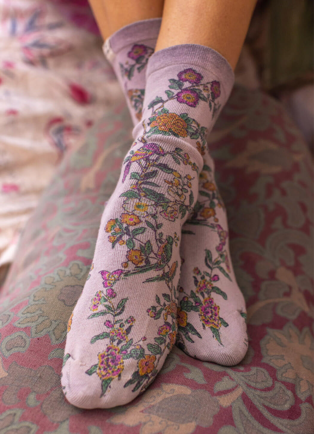 Magnolia Pearl Floral MP Socks