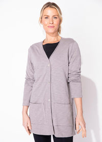 Escape Roll Front Pocket Cardigan