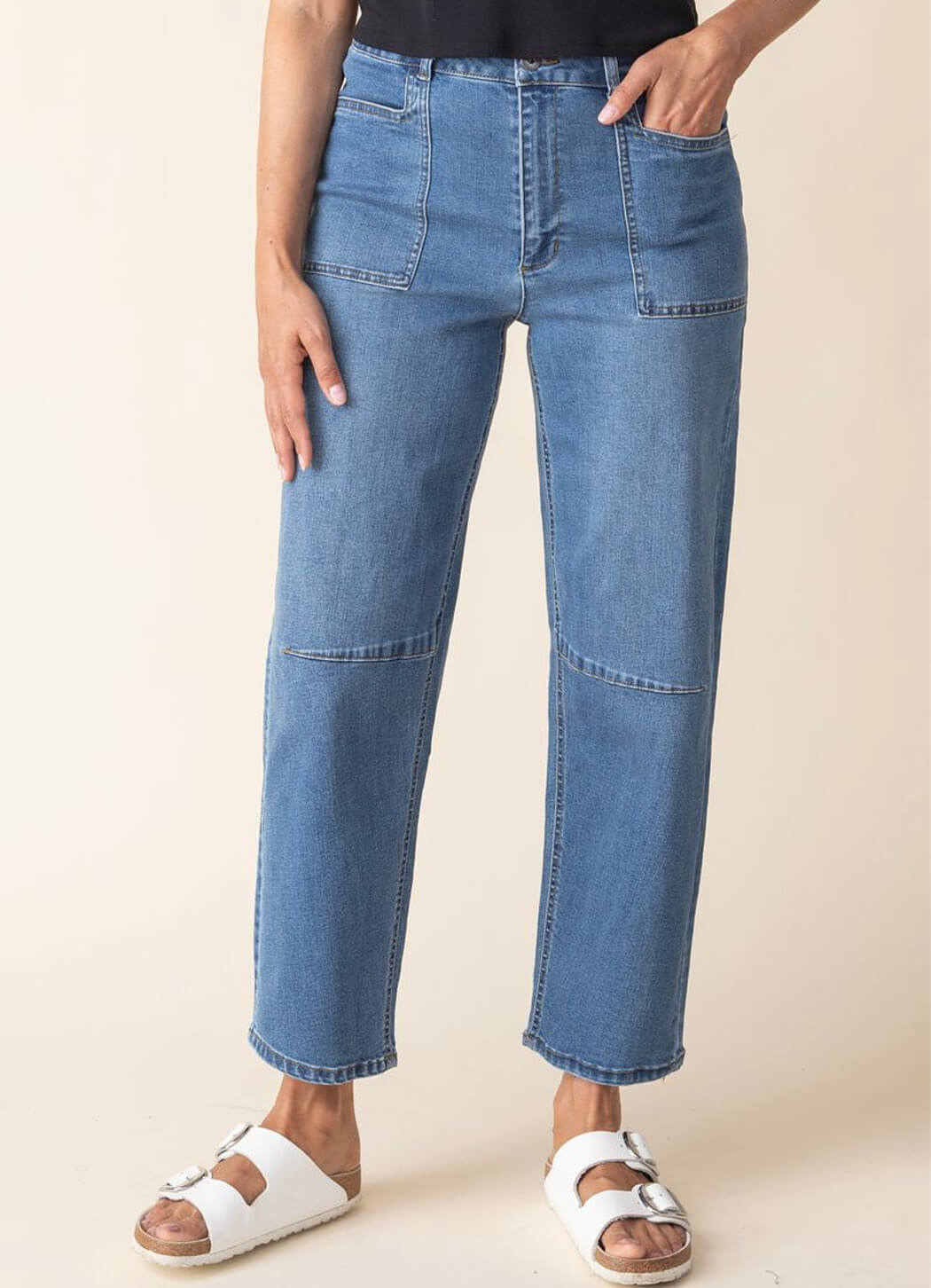 Habitat Stretch Denim Barrel Leg