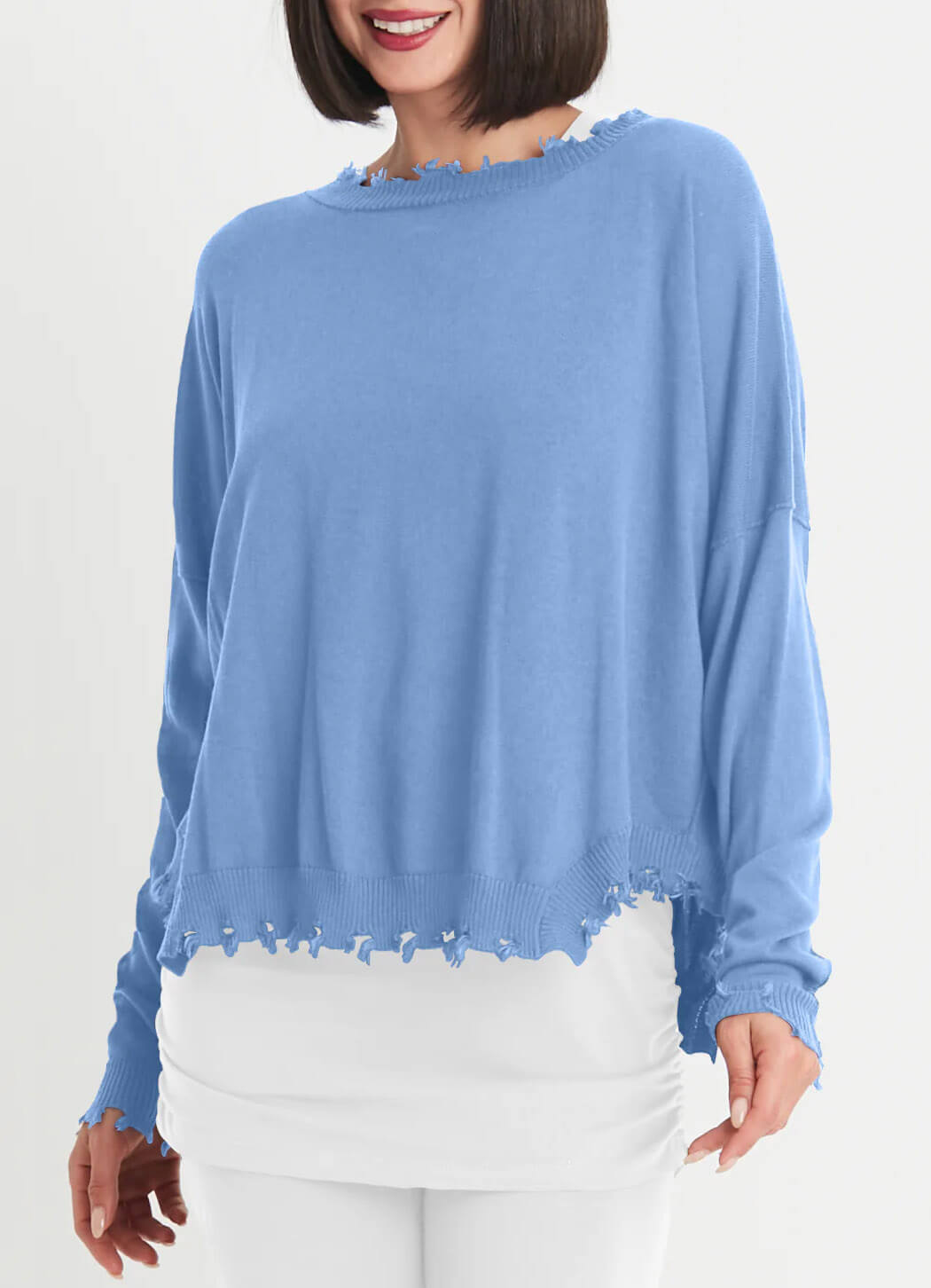 Planet Shabby Chic Crewneck Sweater