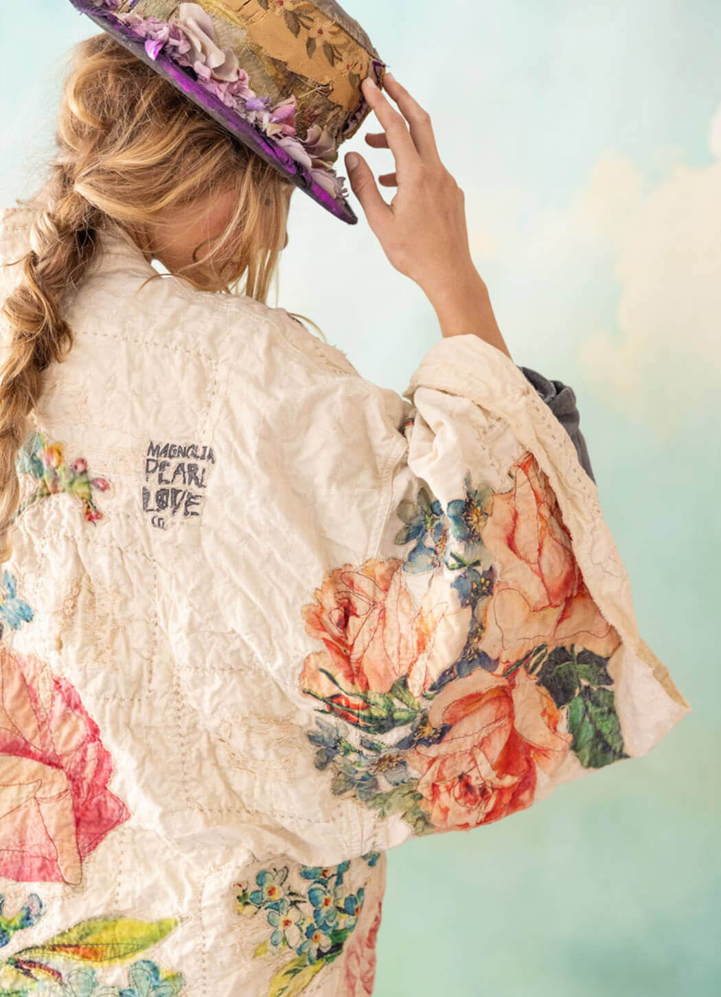 Magnolia Pearl Quilted Daigo Kimono