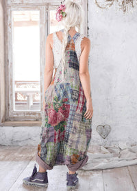 Magnolia Pearl Patchwork Frankie Overalls