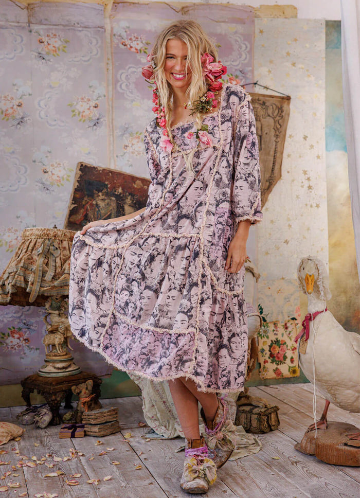 Magnolia Pearl Mural Frida Helenia Dress