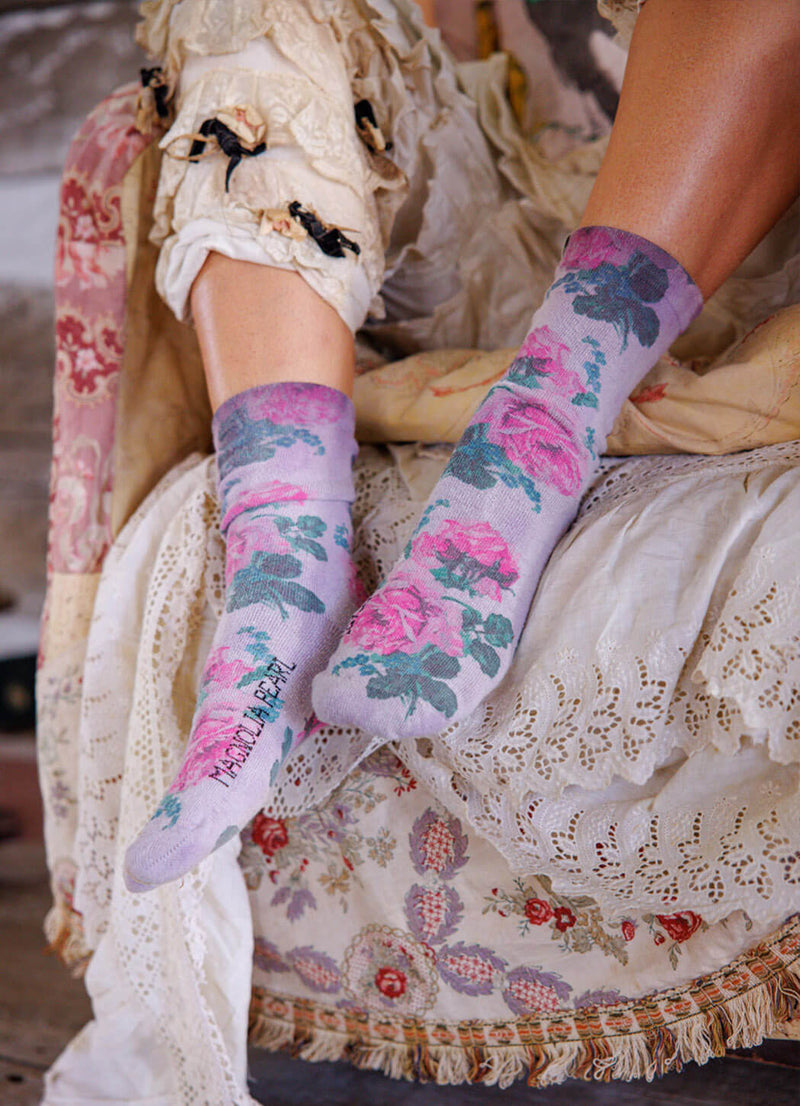 Magnolia Pearl Floral MP Socks