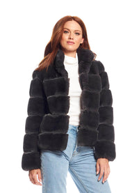 Fabulous Furs Faux Fur Posh Jacket