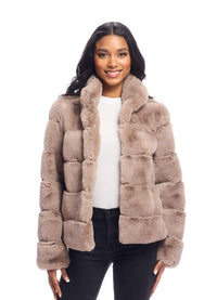 Fabulous Furs Faux Fur Posh Jacket