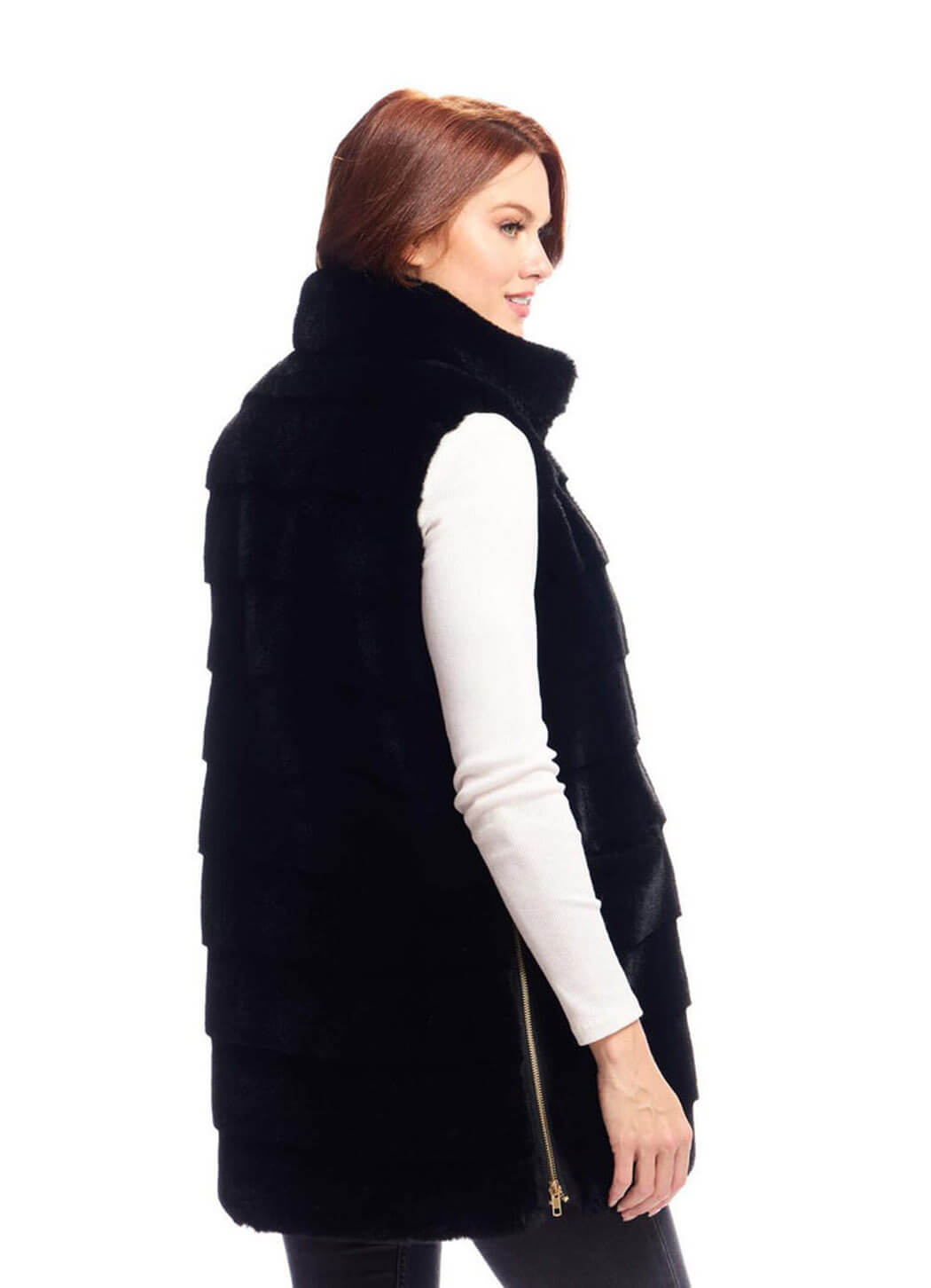 Fabulous Furs Faux Fur Weekender Vest