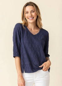 Habitat Cascade Cotton Elbow Sleeve Tee