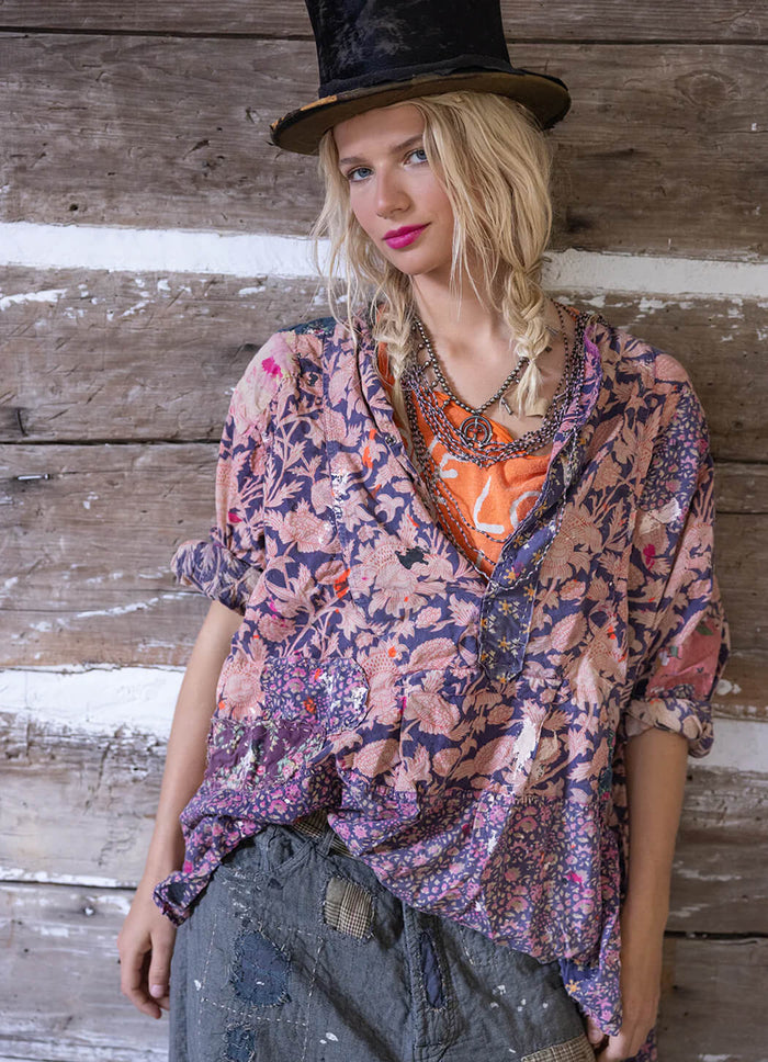 Magnolia Pearl Printed Prairie Top