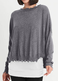 Planet Shabby Chic Crewneck Sweater