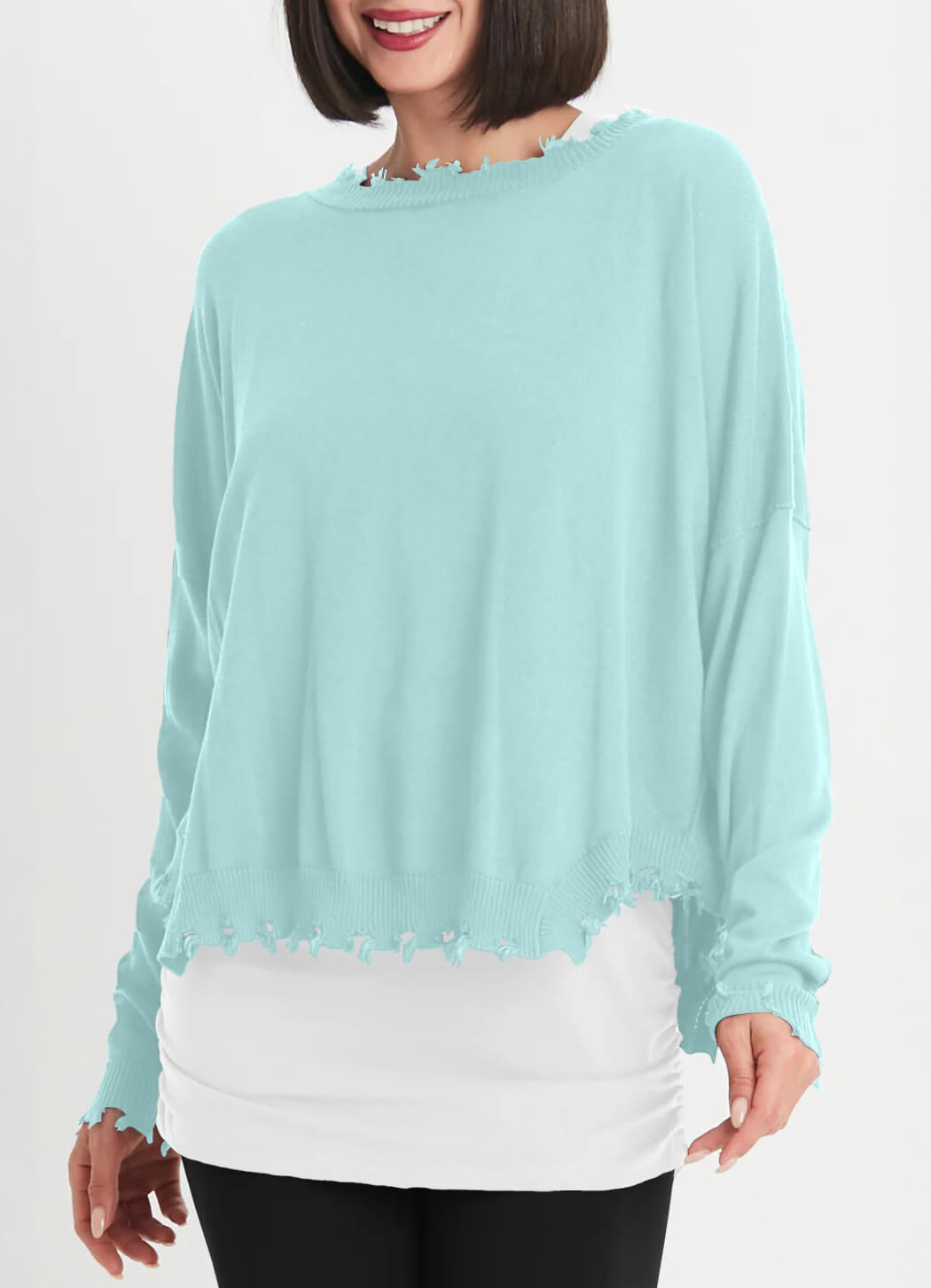 Planet Shabby Chic Crewneck Sweater