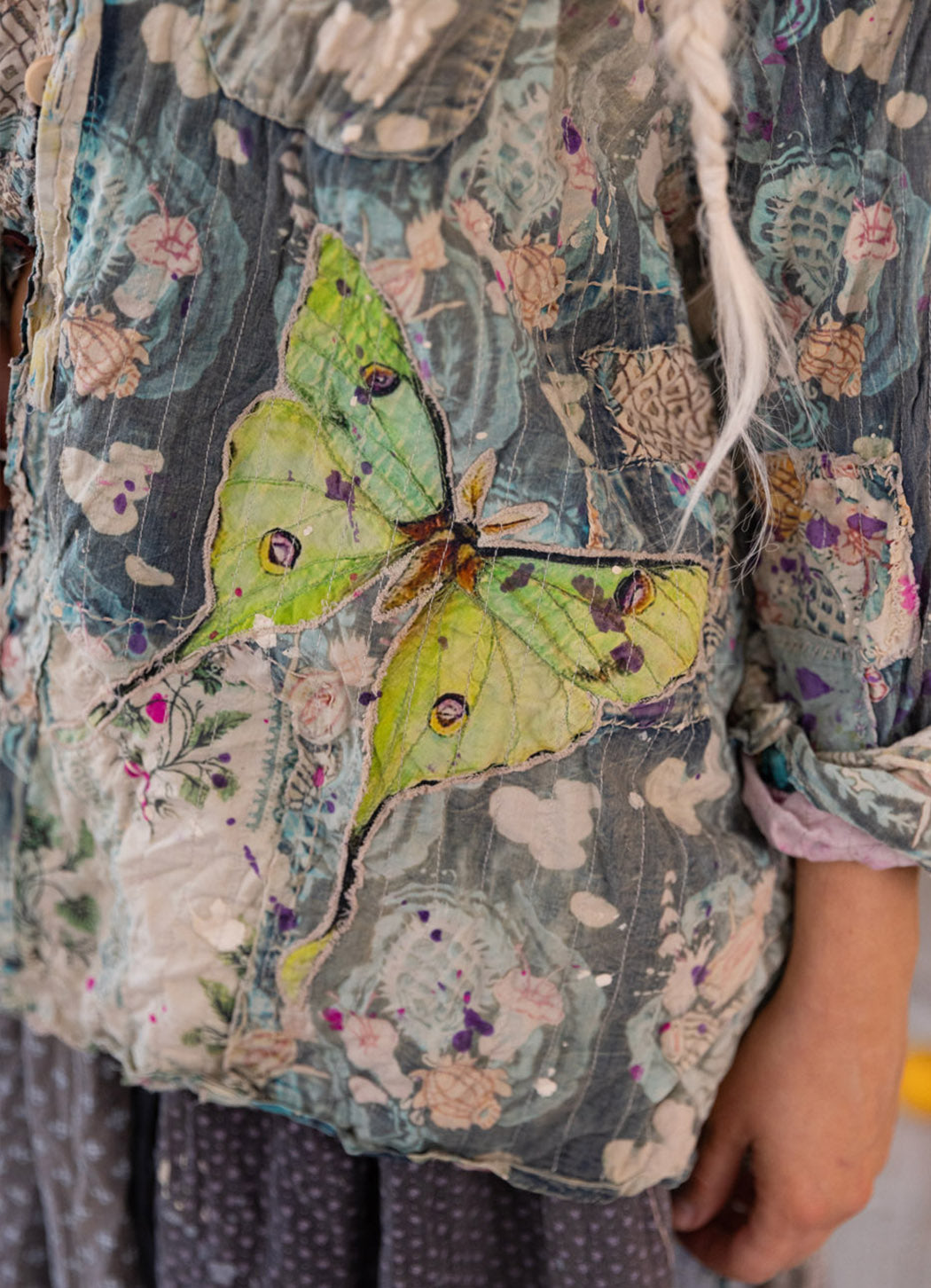 Magnolia Pearl Appliqué Adison Workshirt