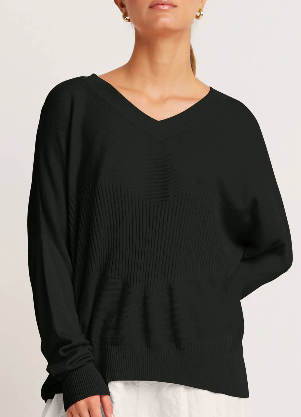 Planet Summer V Neck Sweater