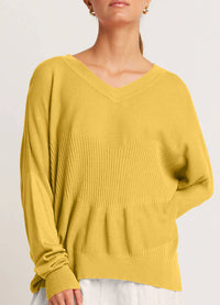 Planet Summer V Neck Sweater