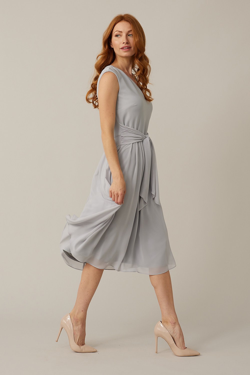 Joseph Ribkoff Belted Waist Dress