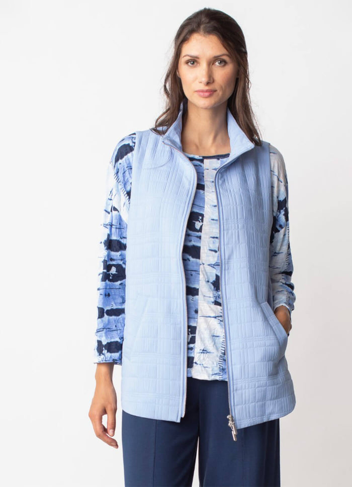 Liv Quilt Side-Zip Vest