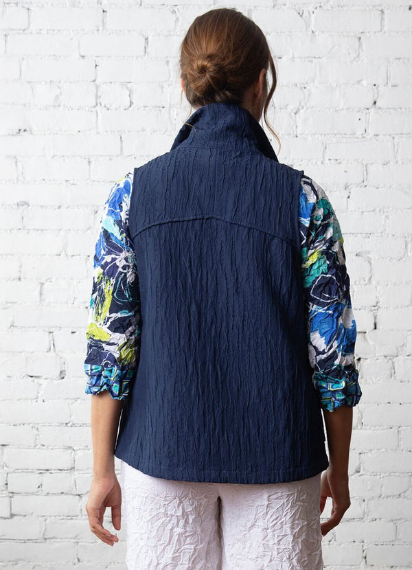 Olivia Kaleidoscope Quilt City Vest