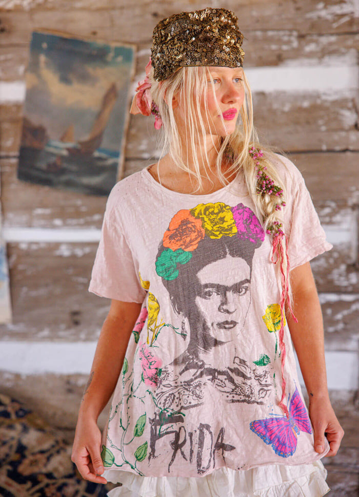 Magnolia Pearl Frida Art Is The Remedy Tee