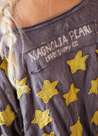 Magnolia Pearl Star Appliqué Viggo Tee