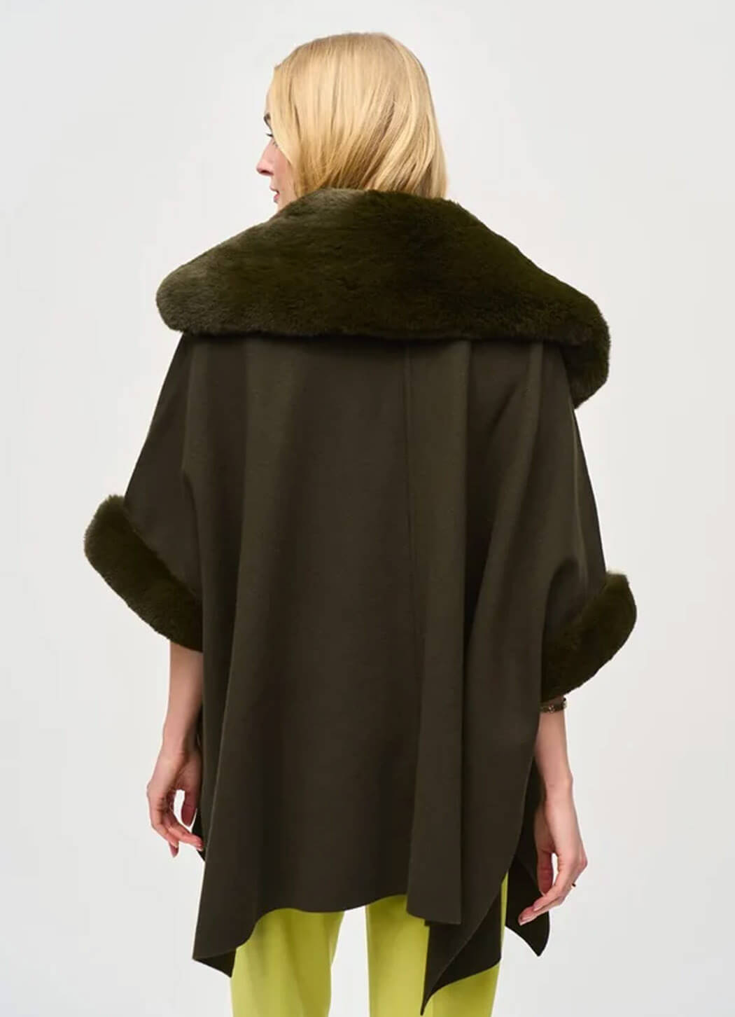 Joseph Ribkoff Faux Fur Cape