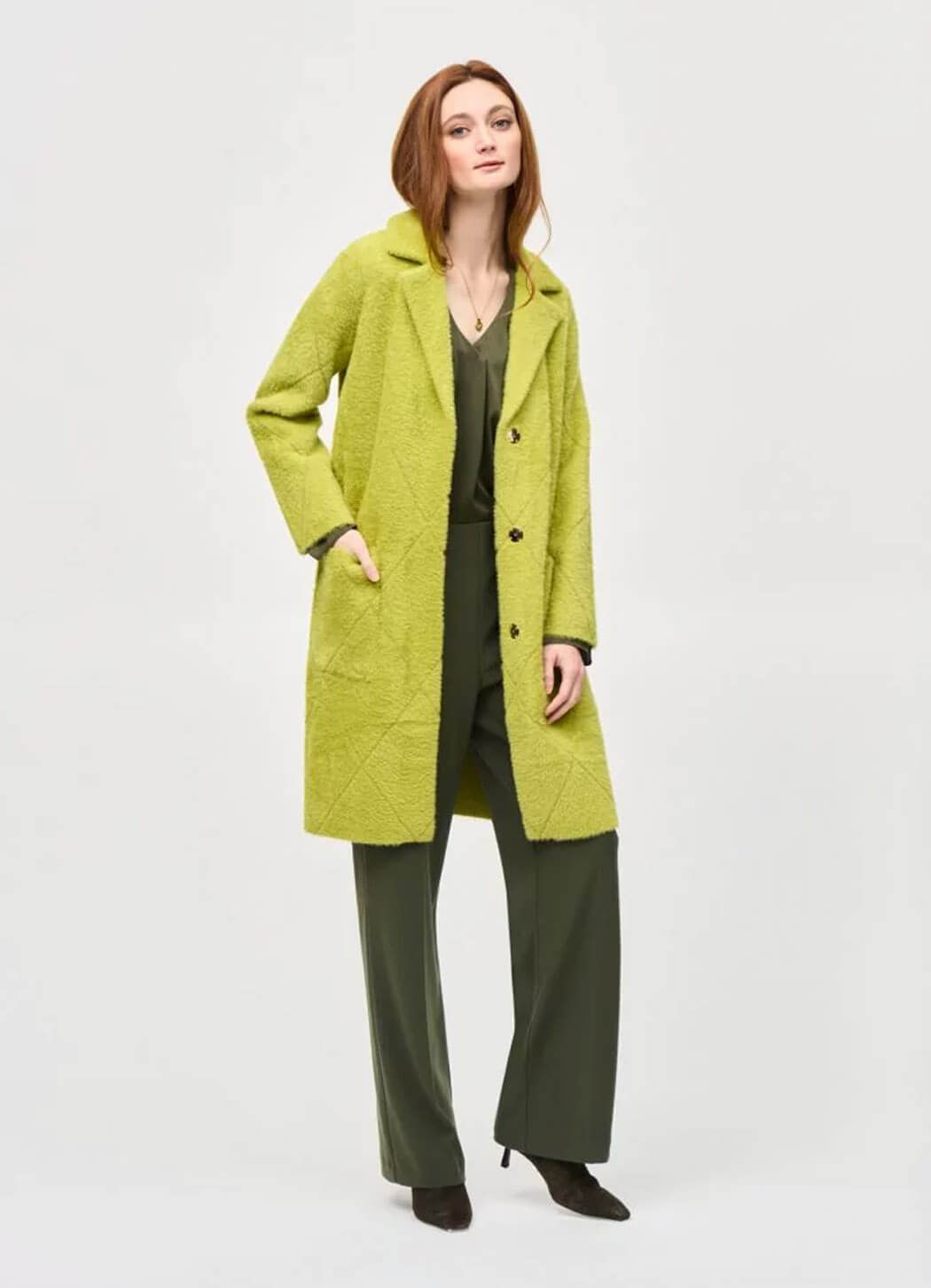 Joseph Ribkoff Quilted Detail Coat