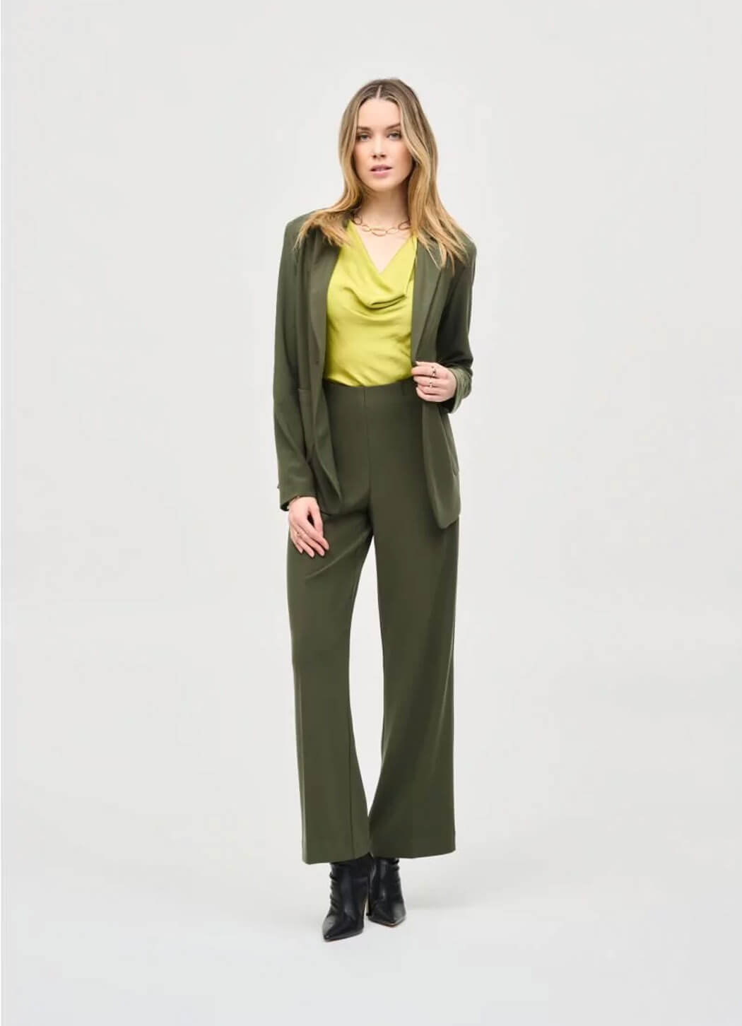 Joseph Ribkoff Fitted Blazer Iguana