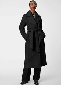 Bernardo Icon Belted Wool Coat