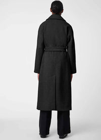 Bernardo Icon Belted Wool Coat