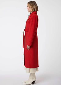 Bernardo Icon Belted Wool Coat