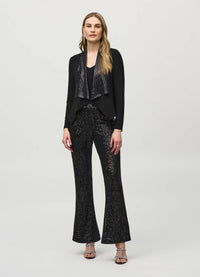 Jospeh Ribkoff Sequin Shawl Collar Blazer