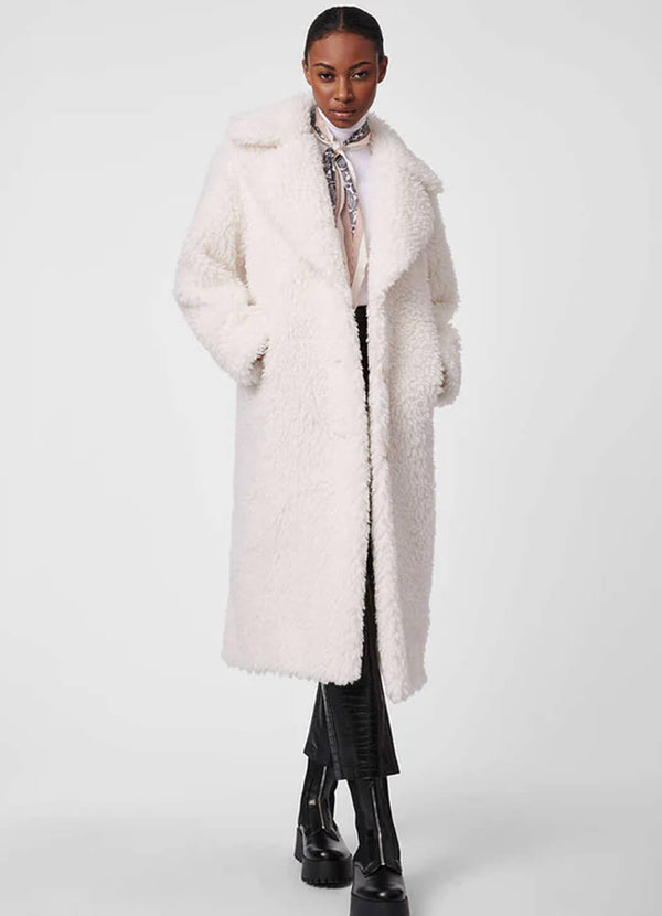 Bernardo Modern Cloud Faux Fur Coat