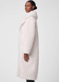 Bernardo Modern Cloud Faux Fur Coat