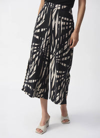 Joseph Ribkoff Tropical Print Culotte Pant