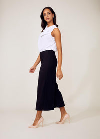 Joseph Ribkoff Lux Twill Pull-On Culotte Pants