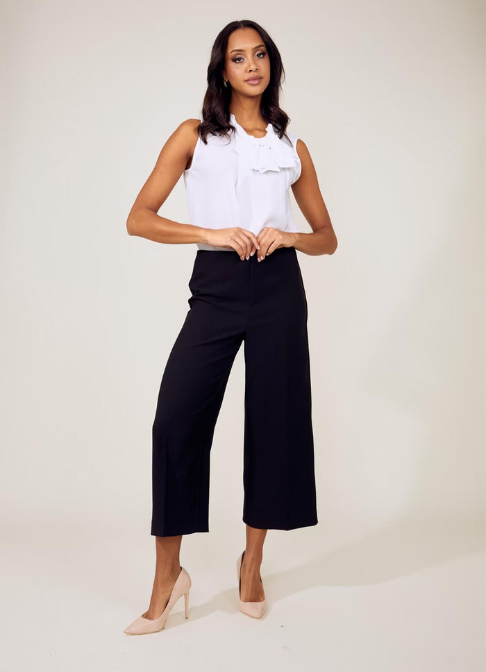 Joseph Ribkoff Lux Twill Pull-On Culotte Pants