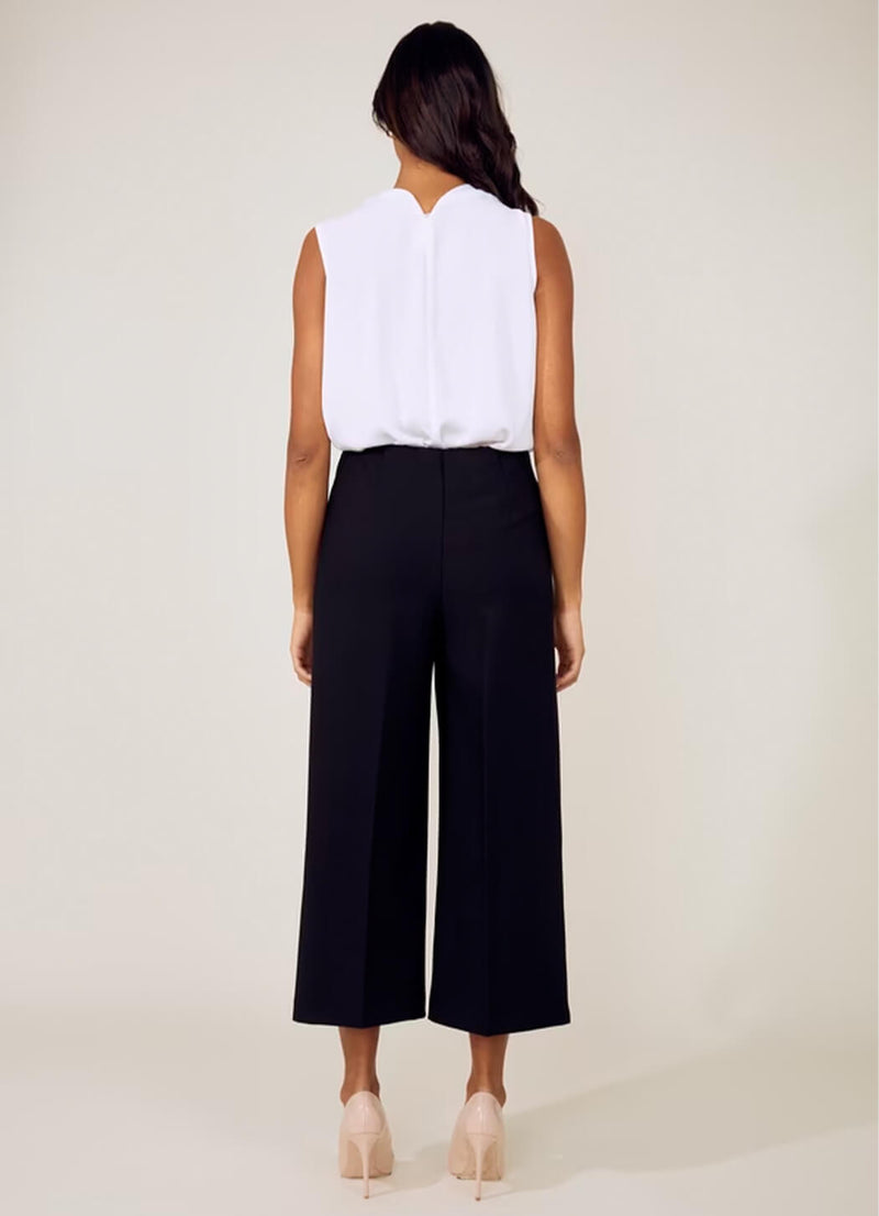 Joseph Ribkoff Lux Twill Pull-On Culotte Pants