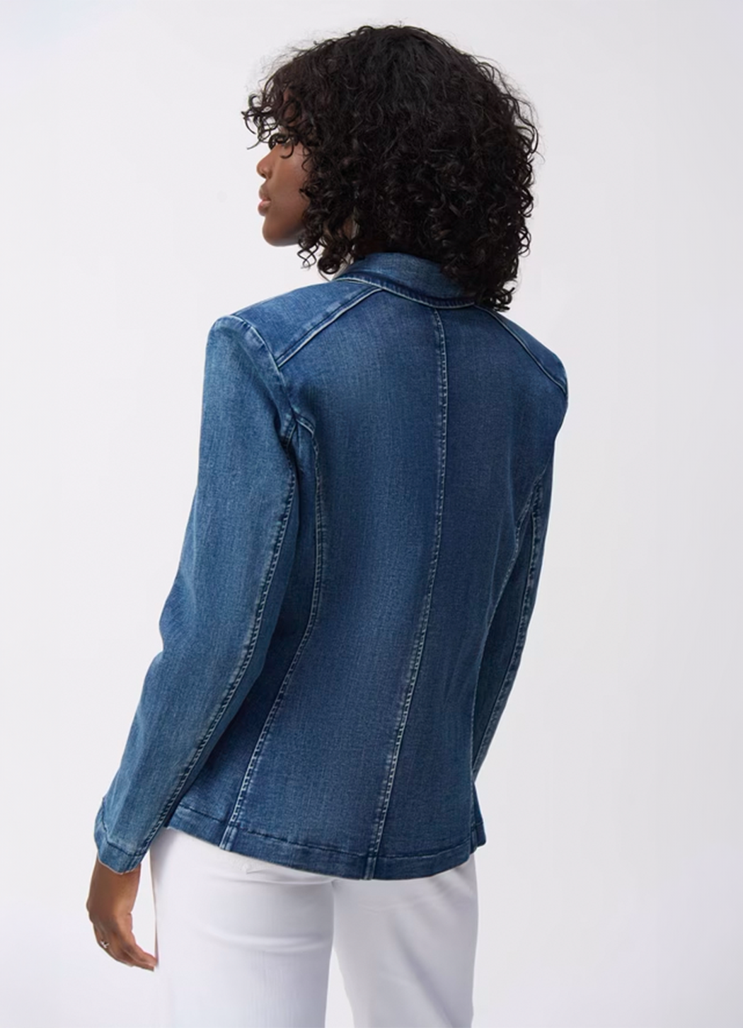 Joseph Ribkoff Double Breasted Denim Jacket