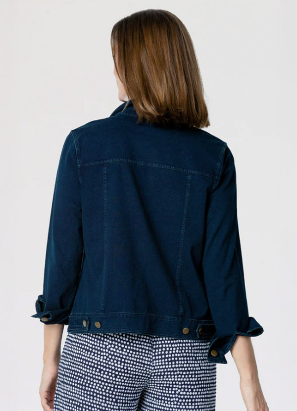 Habitat Stone Wash Cotton Knit Jean Jacket