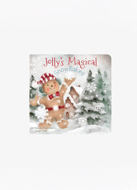 Elegant Baby Jolly's Magical Snowflakes Board Book