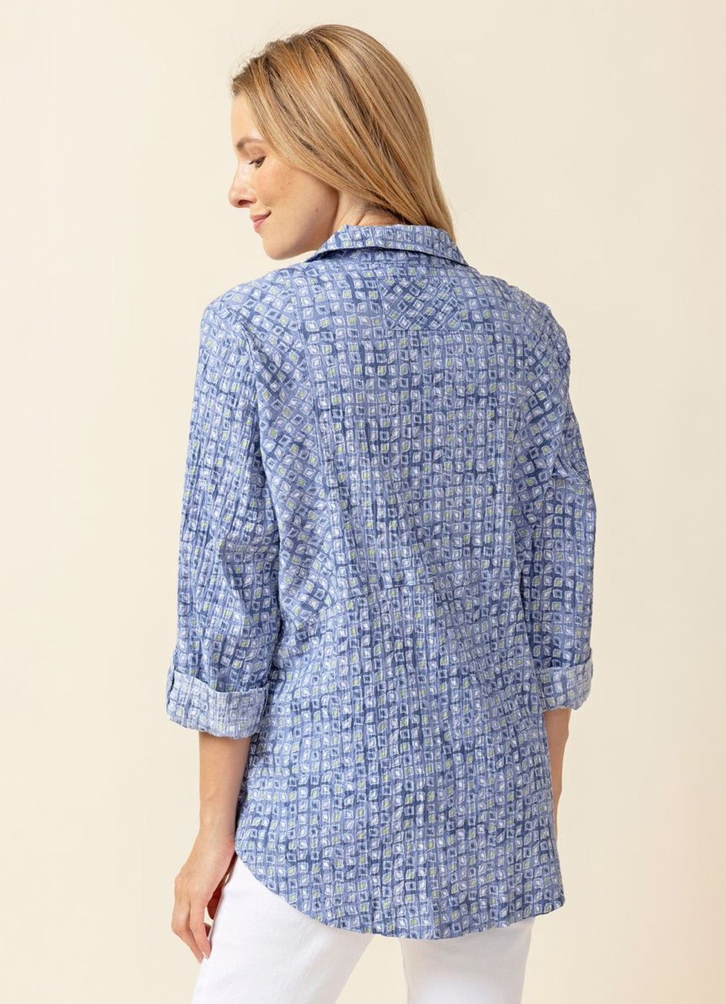 Habitat Crinkle Cotton Miami Boyfriend Tunic