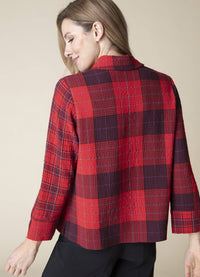 Habitat Girl Gone Plaid Shaped Shirt