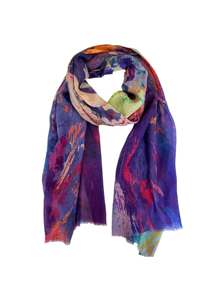 Chinar Iris Scarf