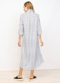 Habitat Linen Stripe Shirt Dress