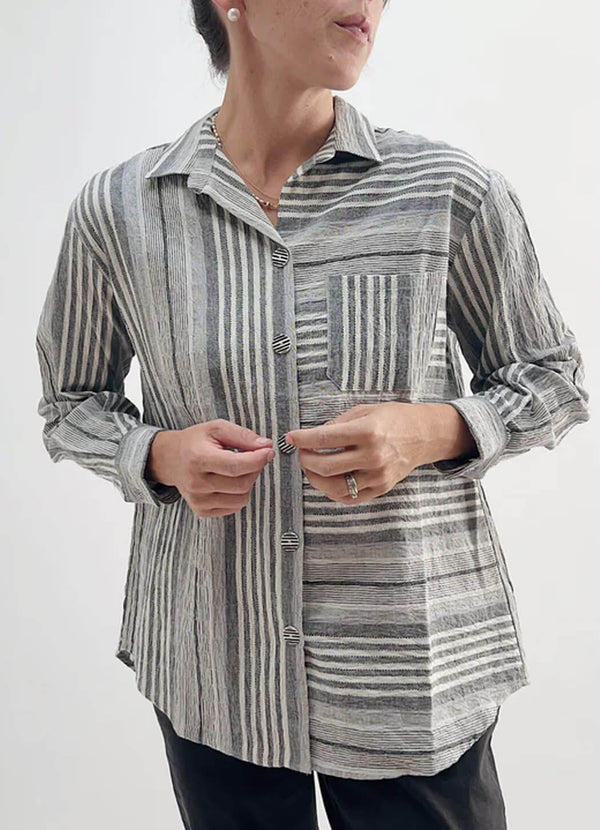 Habitat Mixed Stripe Pocket Shirt