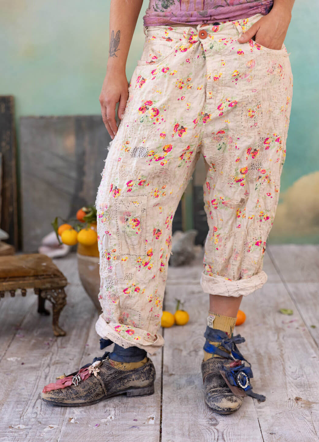 Magnolia Pearl Cotton Linen Miner Pants