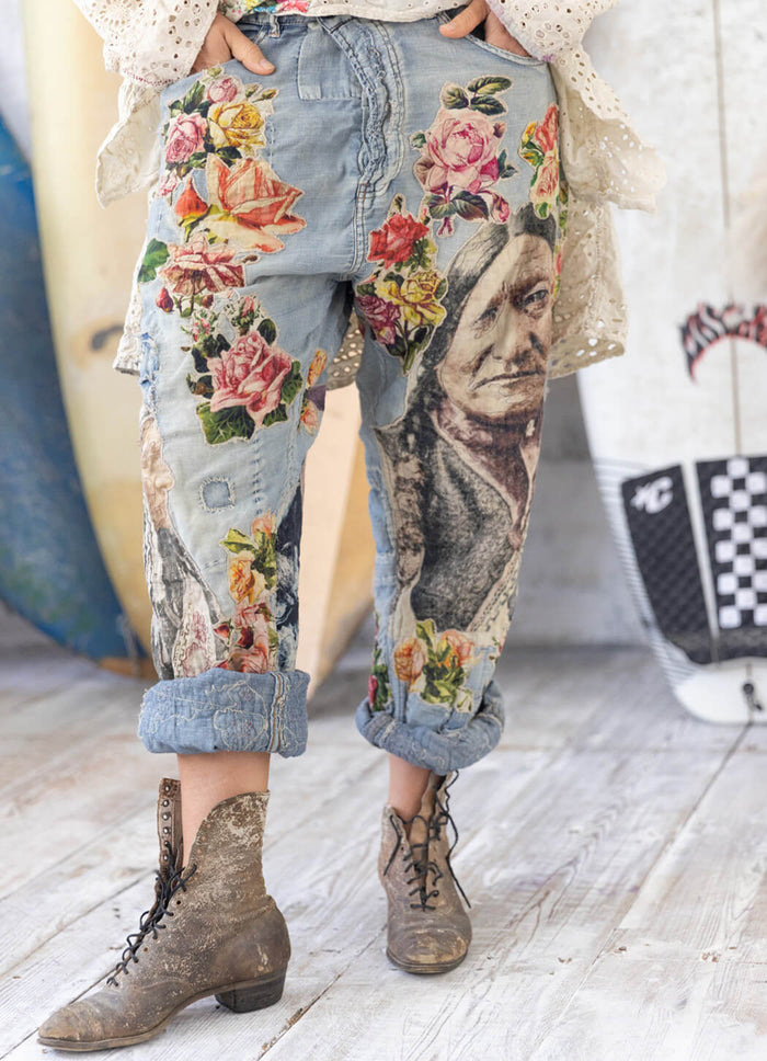 Magnolia Pearl Linen Great Spirit Miner Pants