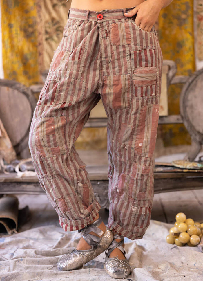 Magnolia Pearl Striped Miner Pants