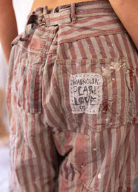 Magnolia Pearl Striped Miner Pants