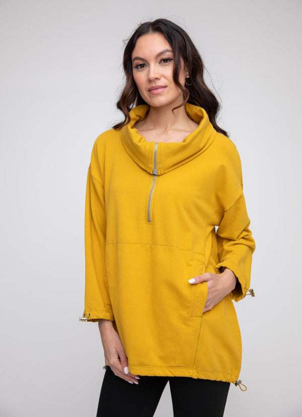 LIV Toggle Zip Pullover