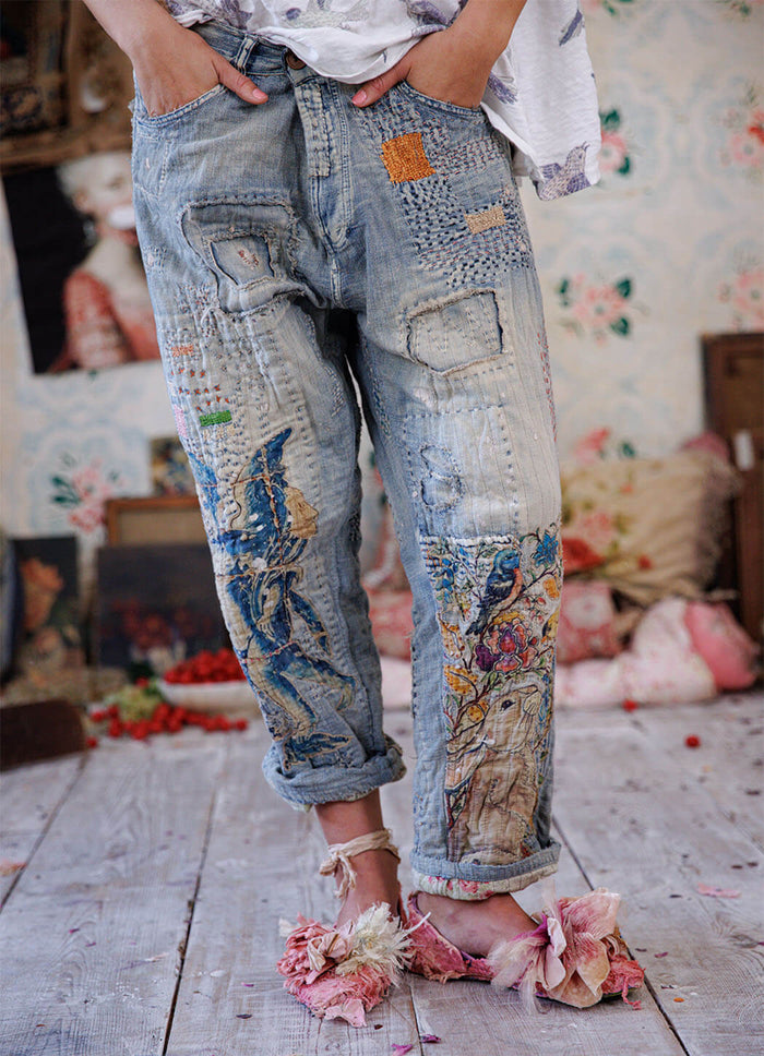 Magnolia Pearl Quilted Eden Miner Denims